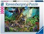 Puzzle Ravensburger 159871 Vlci v lese 1000 dílků - Puzzle