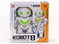 Robot for Control, Dancing, Light, Sound, 23x16x8cm, W/B - Robot