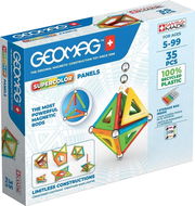 Geomag - Supercolor recycled 35 pcs - Stavebnice