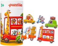 Imaginarium Puzzle autá a zvieratá - Puzzle