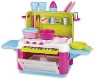 Androni Travel Kitchen with 25 Accessories - Play Kitchen