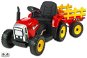 John Deere Tractor Lite - červená - Dětské elektrické auto