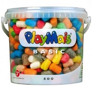 PlayMais Basic kbelík 500 ks - Vyrábění pro děti