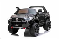 Toyota Hilux 4X4, Black, 2 x 12V/10 Ah Battery, EVA Wheels - Children's Electric Car