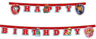 Birthday garland - happy birthday - paw patrol - paw patrol - 200 cm - Garland