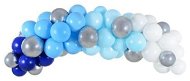 Balloon Garland - Set Blue 200cm, 60 pcs - Garland