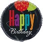Balón fóliový – Happy Birthday – Narodeniny – 45 cm - Balóny