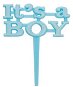 Cupcake punches, 8 pcs - baby shower “it&#39; s a boy“ - boy - Party Accessories