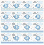 Wrapping Paper “Baby Shower“ Pregnancy Party - Boy 76cm x 154cm - Wrapping Paper