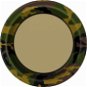 Plates camouflage - soldier - army - 22,5 cm - 8 pcs - Plate