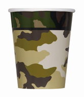 Kelímky maskáč - voják - army - 270 ml - 8 ks - Kelímek na pití