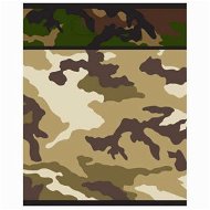 Gift Bag Plastic Camouflage / Soldier Bags - 8 pcs - Army - Dárková taška