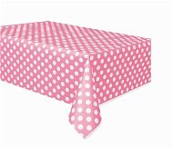 Tablecloth - pink polka dot 137 x 274 cm - Tablecloth