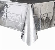Foil tablecloth silver 54x108 cm - Tablecloth