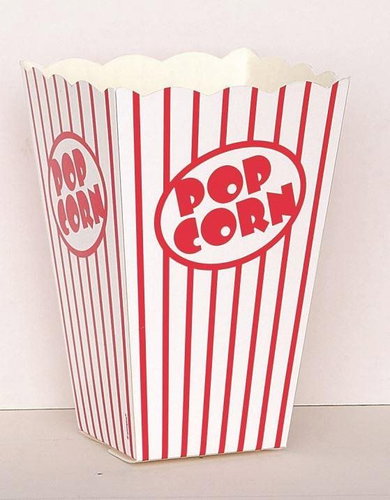 Popcorn boxes 10 pcs - Party Accessories - Main image