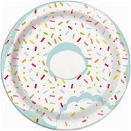 Taniere párty donut – 17 cm – 8 ks - Tanier