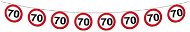 Girlanda narodeniny dopravná značka 70, 12 m - Girlanda