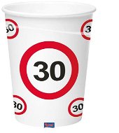 Traffic sign cups 30, 350ml 8pcs/pack - Drinking Cup