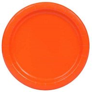 Orange plates 22 cm - 8 pcs - Plate