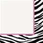 Obrúsky – zebra – 33 × 33 cm – 16 ks - Papierové obrúsky