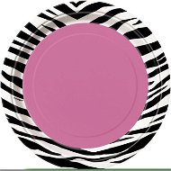 Plates - zebra - 8pcs - 17,5cm - Plate