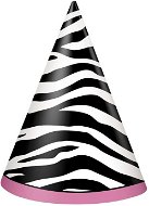 Párty klobúčiky – zebra – 8ks - Párty čiapka