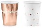 Rose gold cups, 220ml, 6 pcs - Drinking Cup