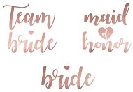Temporary tattoos - pink gold/rosegold - bachelorette party - 13 pcs - Temporary Tattoo