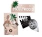 Dekorácia filmová klapka – hollywood - Párty doplnky