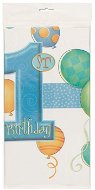 Tablecloth 1. Birthday - boy - 137 x 213 cm - blue - Tablecloth