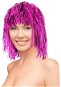Wig Pink foil wig - Paruka