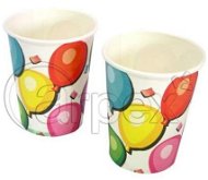 Birthday cups - balloons - 200ml - 8pcs - Drinking Cup