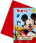 Mickey mouse invitations - 6 pcs - Party Accessories