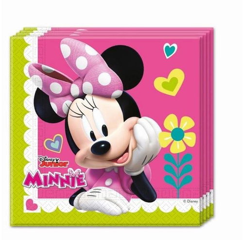 Paper Napkins Mouse - “Minnie Happy Helpers“, 33x33cm, 20 pcs - Paper Napkins - Main image