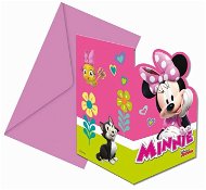 Invitations minnie mouse “minnie happy helpers“, 6 pcs - Party Accessories
