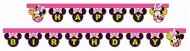 Girlanda myška Minnie – narodeniny „happy birthday" 200 cm - Girlanda