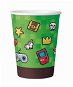 Paper cups minecraft party - 200 ml - 6pcs - Drinking Cup