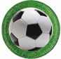 Papierové taniere futbal 23 cm, 8 ks - Tanier