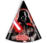 Party Hats Star wars hats - star wars - 6 pcs - Party čepice