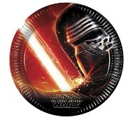 Paper plates star wars - star wars - the force awaknes - 23 cm - 8 pcs - Plate