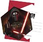Pozvánky Star Wars – Hviezdne vojny – The Force Awaknes – 6 ks - Párty doplnky