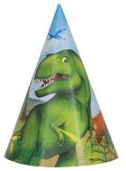 Párty klobúčiky dinosaurus 8 ks - Párty čiapka