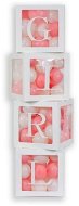 Decorative boxes for balloons girl / 4 pcs - Box