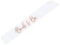 Party Accessories Party Sherpa Party To Be, white with pink-gold inscription - Party doplňky