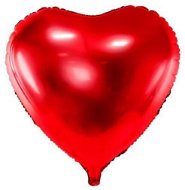 Fóliový balón srdce červené – Valentín – 45 cm - Balóny