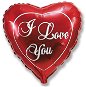 Foil Heart Balloon I Love You - Valentine - 45cm - Valentine / Wedding - Balloons