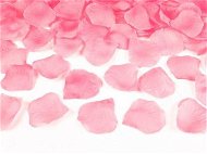 Party doplňky Okvětní lístky růží textilní - světle růžové 100 ks - Party doplňky