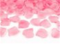 Okvetné lístky ruží textilné – svetlo ružové 100 ks - Párty doplnky