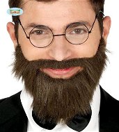 Beard with a Moustache on an Elastic Band - Costume Accessory