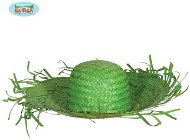 Slamený klobúk – zelený - Doplnok ku kostýmu